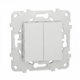 Изображение продукта Выключатель двухклавишный Schneider Electric Unica New 
